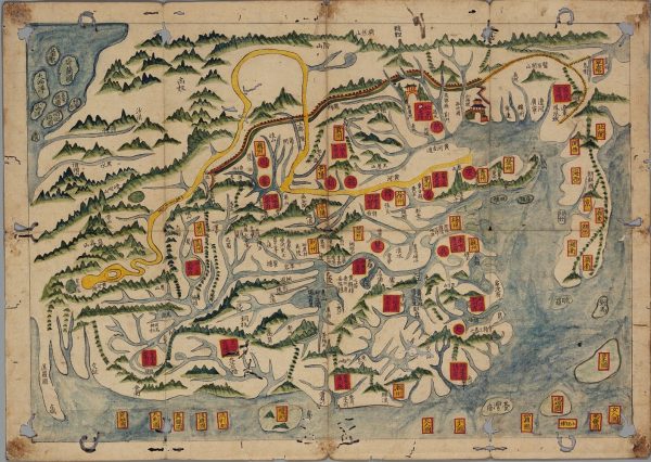 18世紀朝鮮人所繪的「中國地圖」